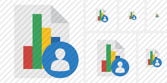 Icono Document Chart User