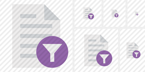 Document Filter Symbol