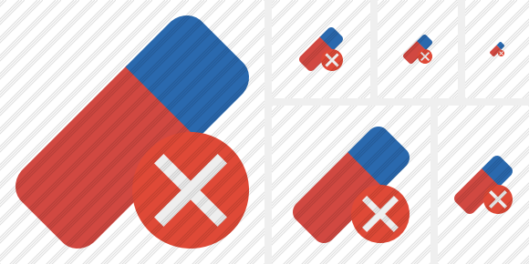 Erase Cancel Icon Erase Cancel Icon