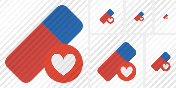 Erase Favorites Icon Erase Favorites Icon
