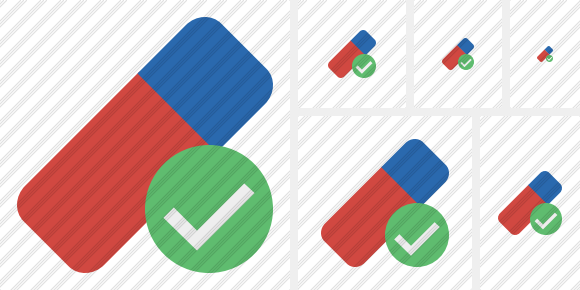 Erase Ok Icon Erase Ok Icon
