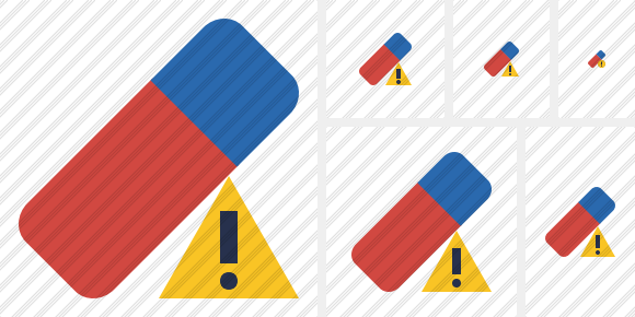 Erase Warning Icon Erase Warning Icon