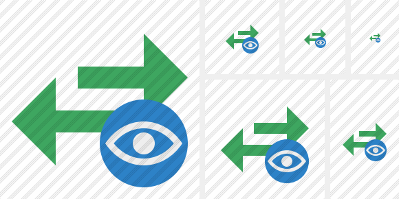 Exchange Horizontal View Symbol