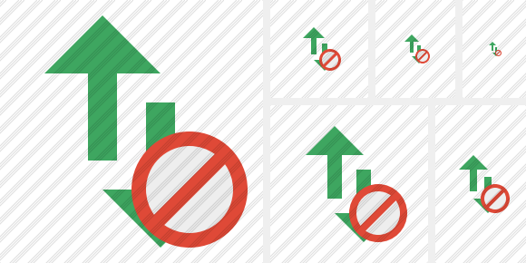 Exchange Vertical Block Symbol