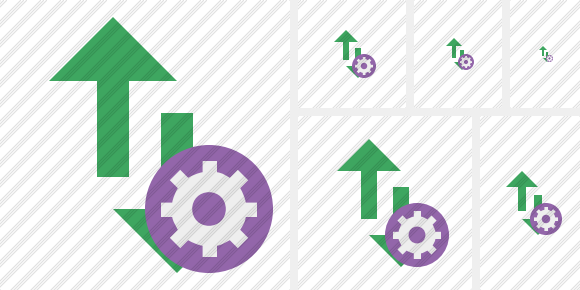 Exchange Vertical Settings Symbol