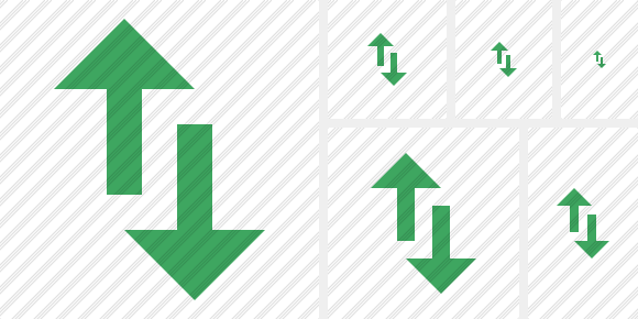 Exchange Vertical Symbol