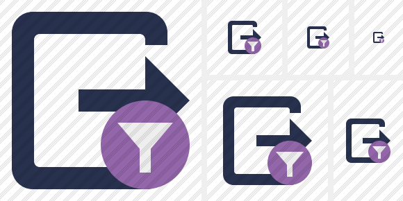 Exit Filter Icon Exit Filter Icon