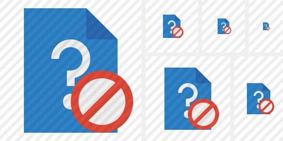 File Help Block Icon File Help Block Icon