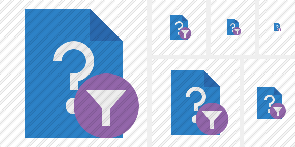 File Help Filter Icon
