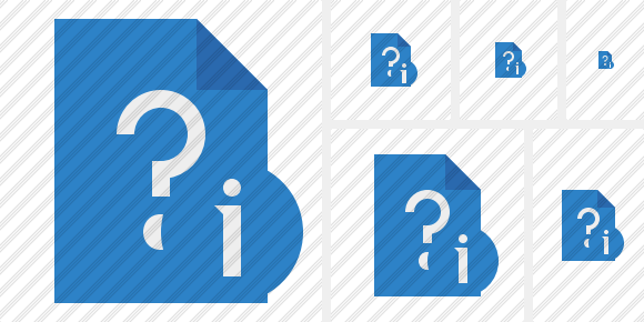 File Help Information Icon File Help Information Icon