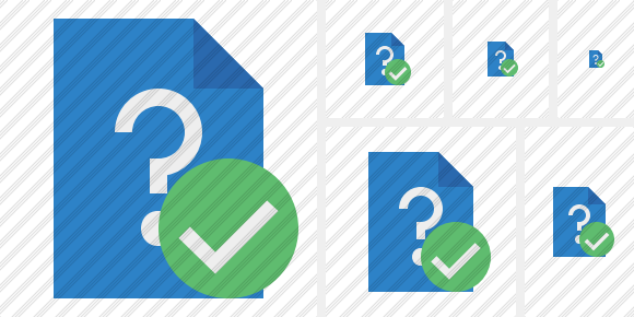 File Help Ok Icon File Help Ok Icon