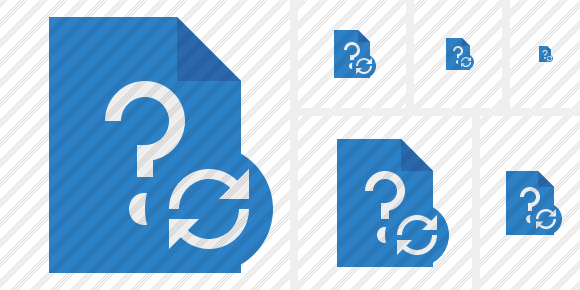 File Help Refresh Icon File Help Refresh Icon