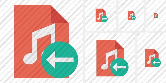 File Music Previous Icon