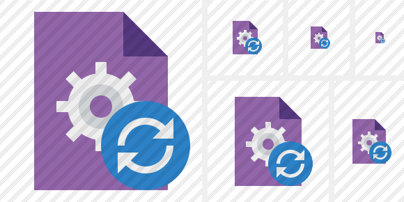 File Settings Refresh Symbol