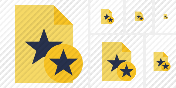 File Star Star Symbol