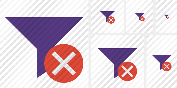 Filter Cancel Icon Filter Cancel Icon