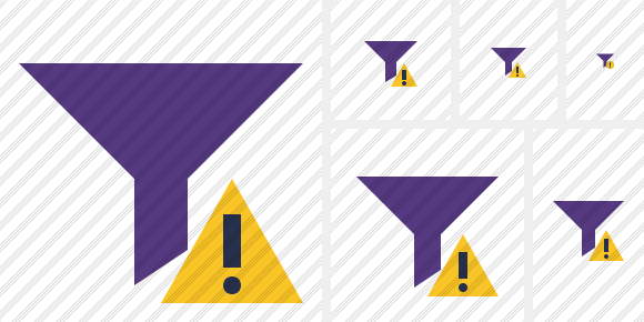 Filter Warning Icon Filter Warning Icon