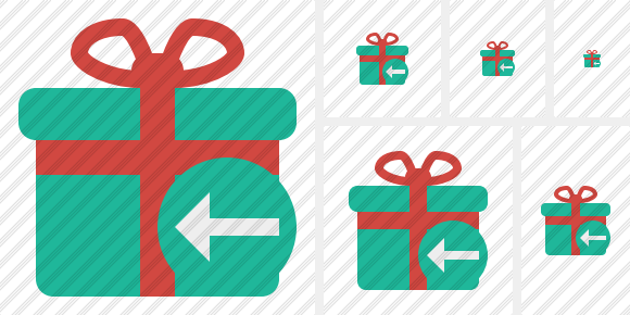 Icona Gift Indietro Icona Gift Indietro