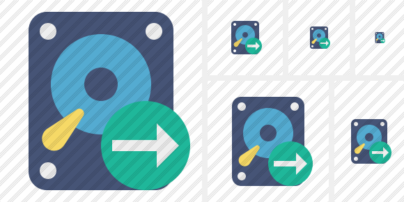 Hard Drive Next Icon Hard Drive Next Icon