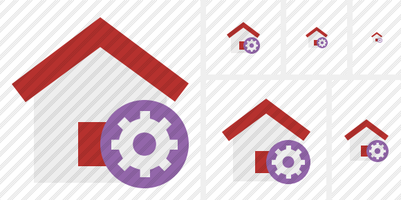 Home Settings Icon Home Settings Icon