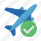 Airplane 2 Ok Icon