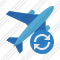 Airplane 2 Refresh Icon