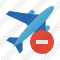 Airplane 2 Stop Icon