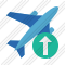 Airplane 2 Upload Icon
