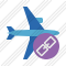 Airplane Horizontal 2 Link Icon