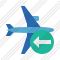 Airplane Horizontal 2 Previous Icon