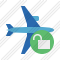 Airplane Horizontal 2 Unlock Icon