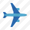 Airplane Horizontal 2 Icon