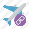 Airplane Link Icon