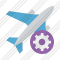 Airplane Settings Icon