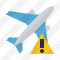 Airplane Warning Icon