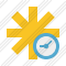 Asterisk Clock Icon