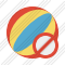 Beach Ball Block Icon