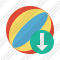 Beach Ball Download Icon