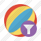 Beach Ball Filter Icon