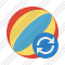 Beach Ball Refresh Icon