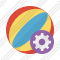 Beach Ball Settings Icon