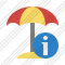 Icône Beach Umbrella Information