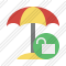 Beach Umbrella Unlock Icon