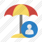 Beach Umbrella User Icon