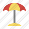 Beach Umbrella Icon