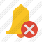 Bell Cancel Icon