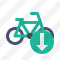 Bicycle Download Icon