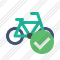 Bicycle Ok Icon