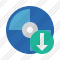 Bluray Disc Download Icon