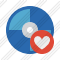 Bluray Disc Favorites Icon